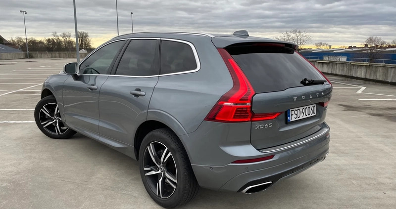Volvo XC 60 cena 144900 przebieg: 60000, rok produkcji 2019 z Zabłudów małe 781